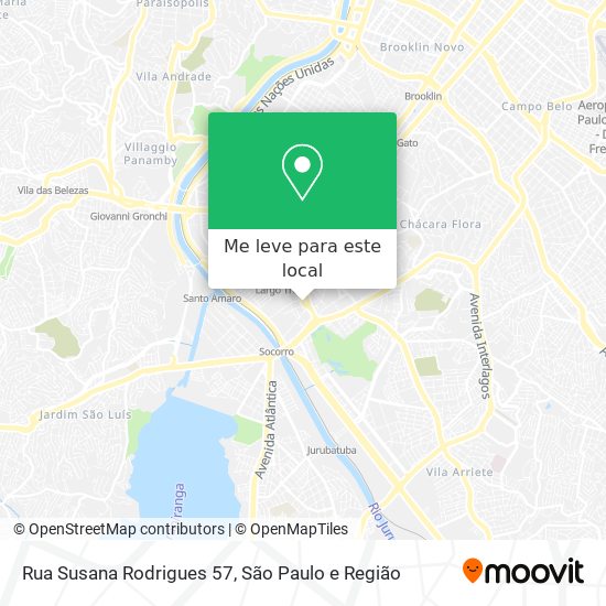 Rua Susana Rodrigues 57 mapa