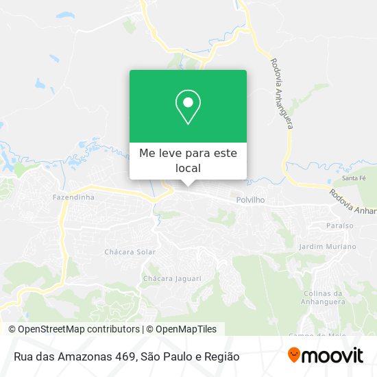 Rua das Amazonas 469 mapa