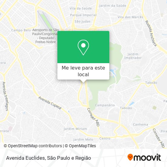 Avenida Euclides mapa