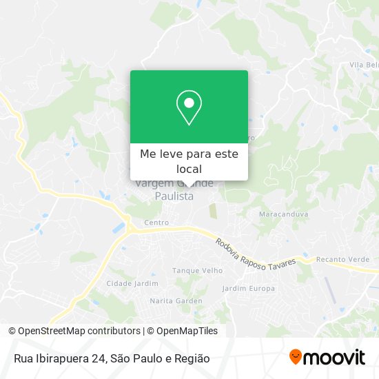 Rua Ibirapuera 24 mapa