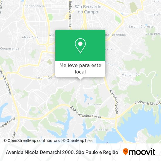 Avenida Nicola Demarchi 2000 mapa