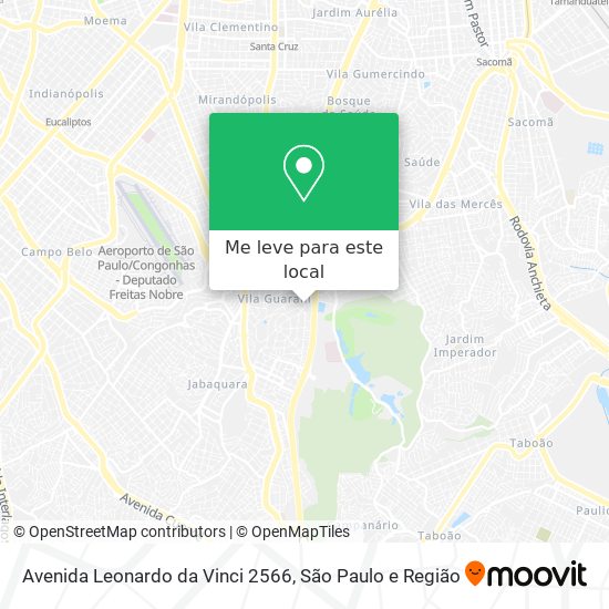 Avenida Leonardo da Vinci 2566 mapa