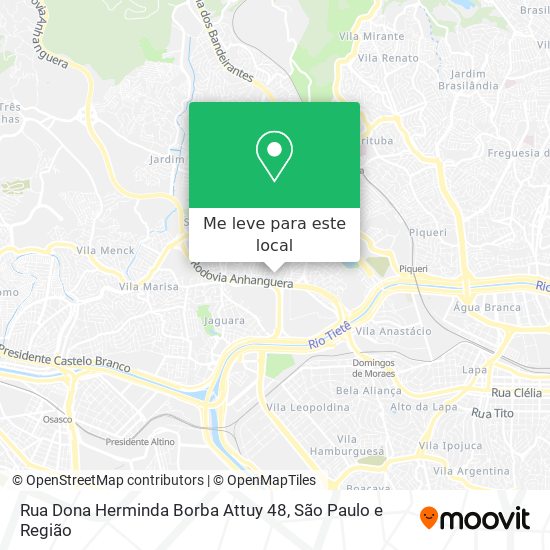 Rua Dona Herminda Borba Attuy 48 mapa