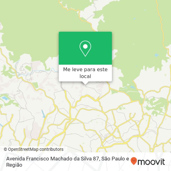 Avenida Francisco Machado da Silva 87 mapa