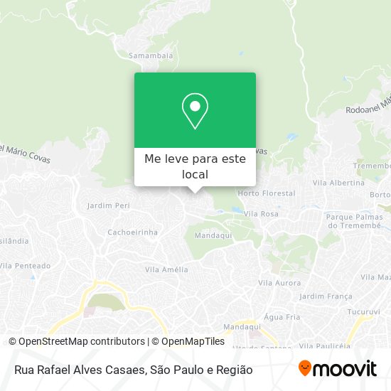 Rua Rafael Alves Casaes mapa