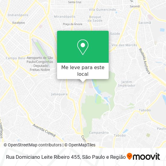 Rua Domiciano Leite Ribeiro 455 mapa