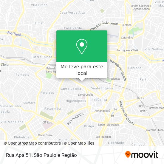 Rua Apa 51 mapa