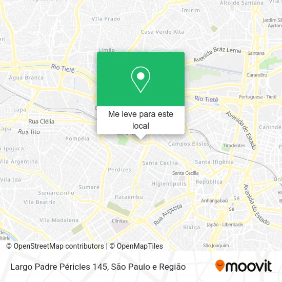 Largo Padre Péricles 145 mapa