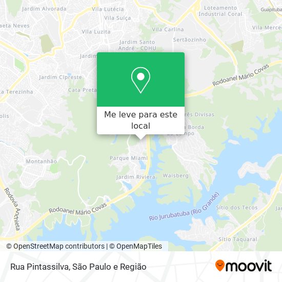 Rua Pintassilva mapa