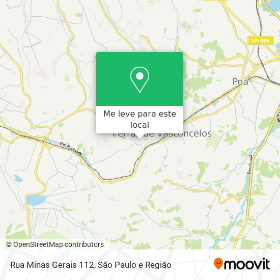 Rua Minas Gerais 112 mapa