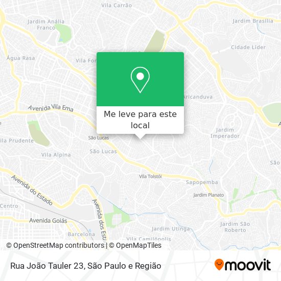 Rua João Tauler 23 mapa