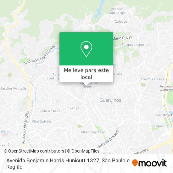 Avenida Benjamin Harris Hunicutt 1327 mapa
