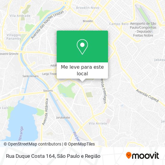 Rua Duque Costa 164 mapa