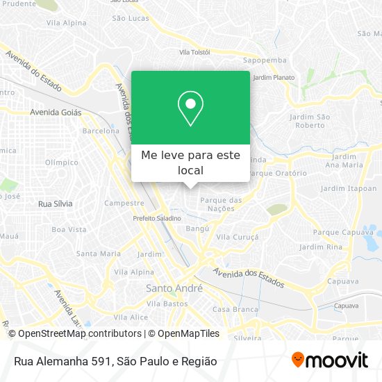 Rua Alemanha 591 mapa