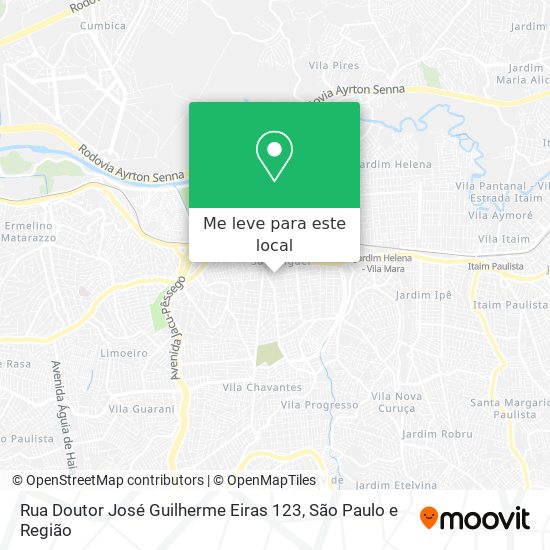 Rua Doutor José Guilherme Eiras 123 mapa