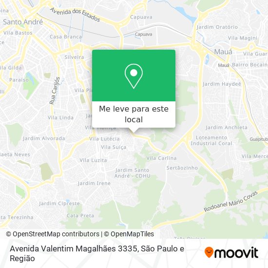 Avenida Valentim Magalhães 3335 mapa