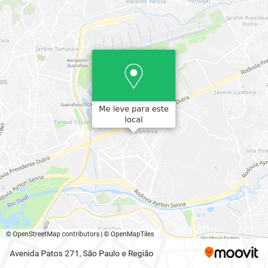 Avenida Patos 271 mapa