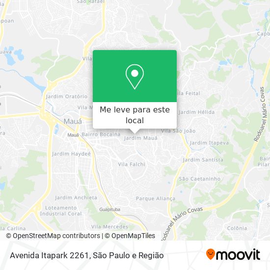 Avenida Itapark 2261 mapa