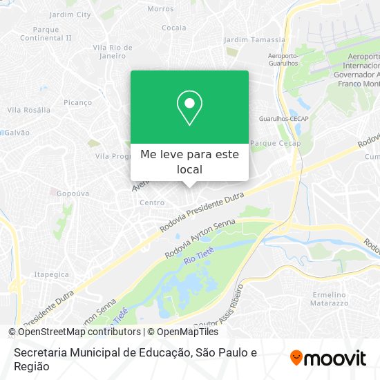 Portal da Secretaria de Educação de Guarulhos