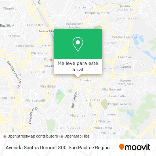 Avenida Santos Dumont 300 mapa