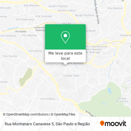 Rua Montanaro Canavese 5 mapa