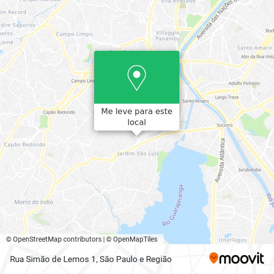 Rua Simão de Lemos 1 mapa
