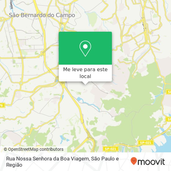 Rua Nossa Senhora da Boa Viagem mapa