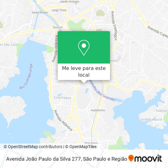 Avenida João Paulo da Silva 277 mapa