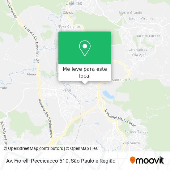 Av. Fiorelli Peccicacco 510 mapa
