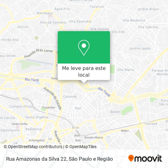 Rua Amazonas da Silva 22 mapa