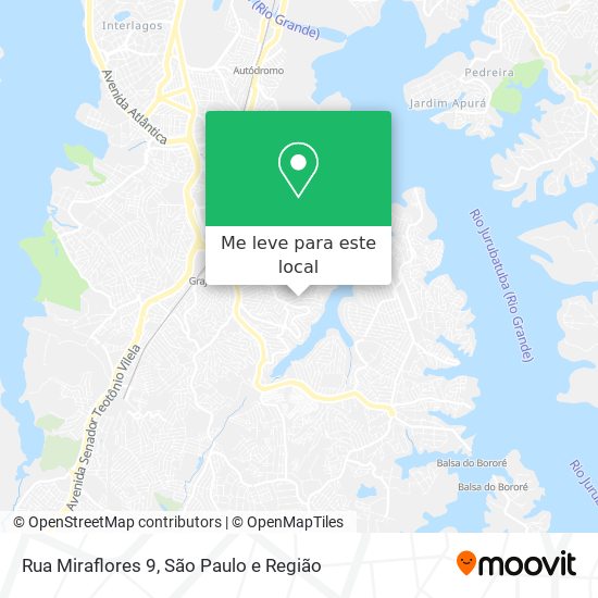 Rua Miraflores 9 mapa