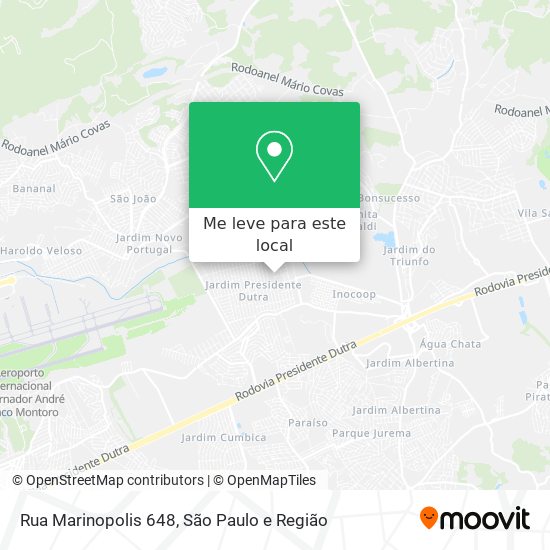 Rua Marinopolis 648 mapa