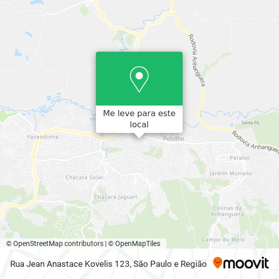 Rua Jean Anastace Kovelis 123 mapa