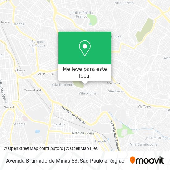 Avenida Brumado de Minas 53 mapa
