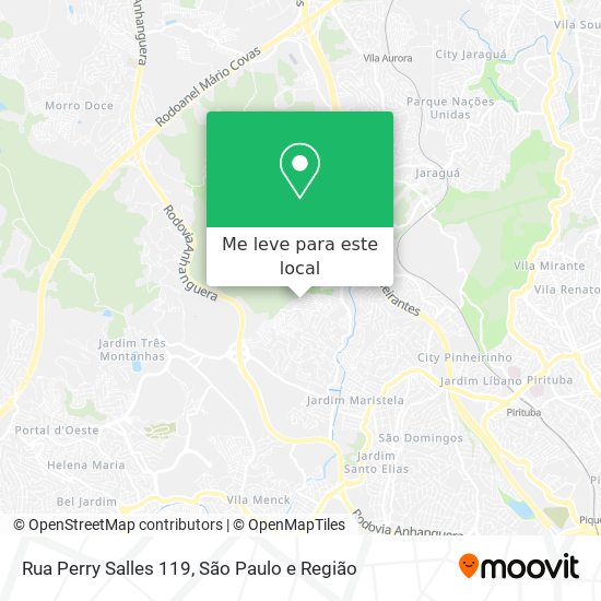 Rua Perry Salles 119 mapa