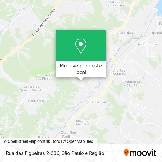 Rua das Figueiras 2-236 mapa