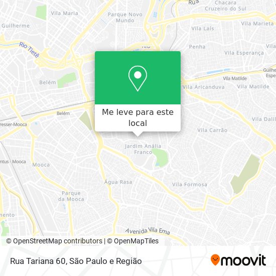 Rua Tariana 60 mapa