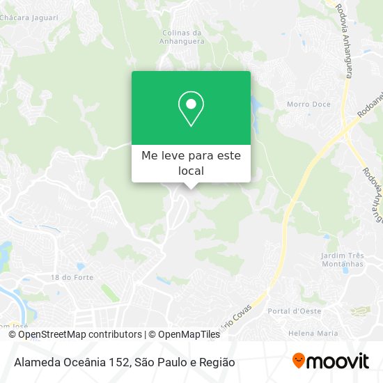 Alameda Oceânia 152 mapa
