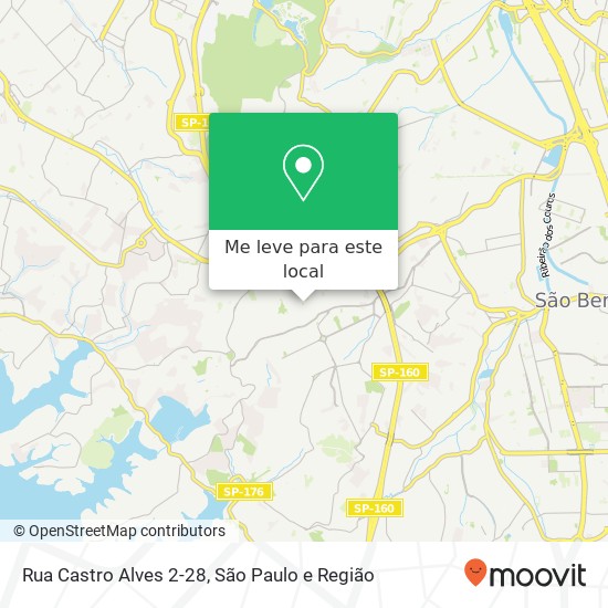 Rua Castro Alves 2-28 mapa