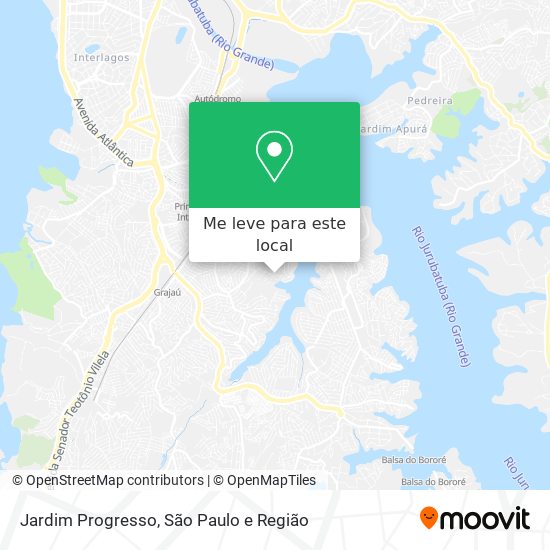 Jardim Progresso mapa