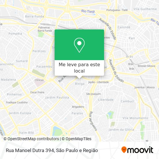 Rua Manoel Dutra 394 mapa