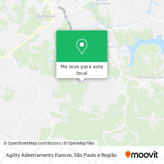 Agility Adestramento Kanove mapa