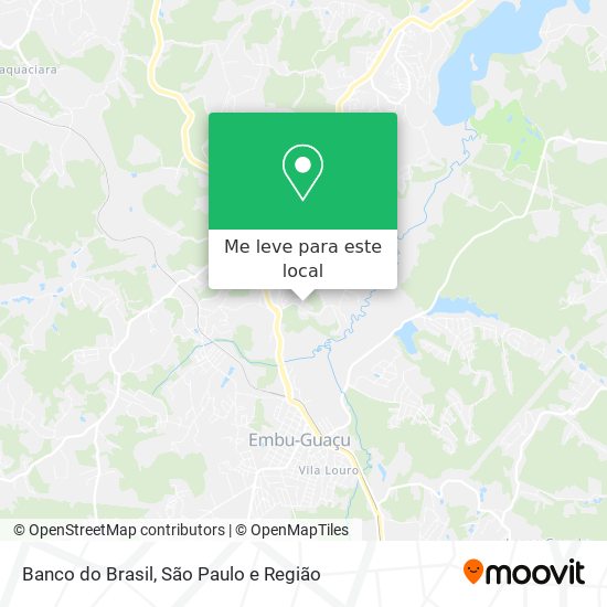 Banco do Brasil mapa