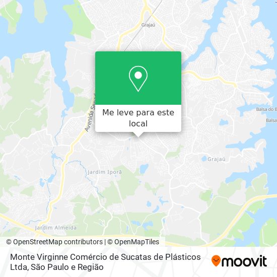 Monte Virginne Comércio de Sucatas de Plásticos Ltda mapa