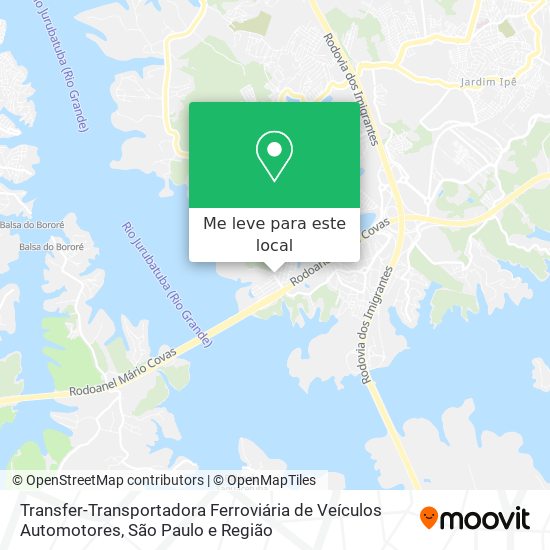 Transfer-Transportadora Ferroviária de Veículos Automotores mapa