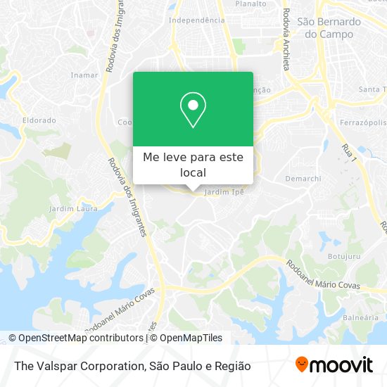 The Valspar Corporation mapa