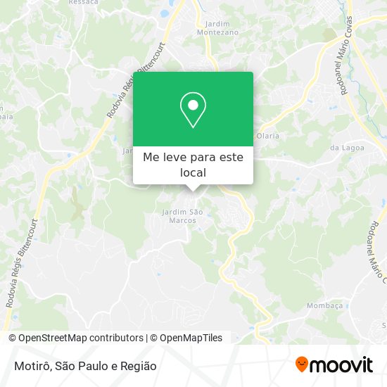 Motirô mapa