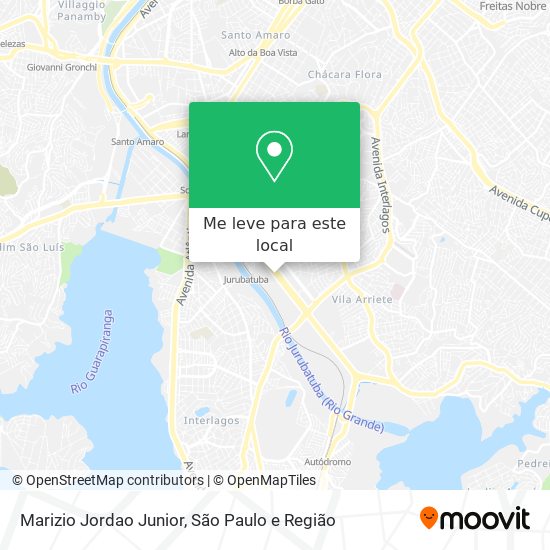 Marizio Jordao Junior mapa