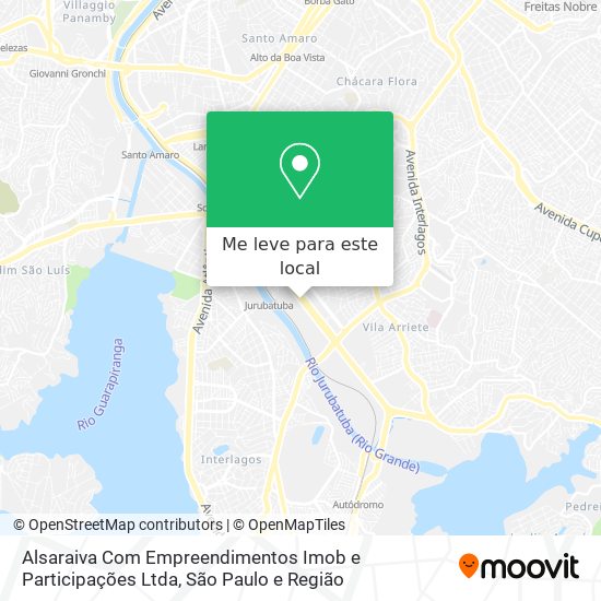 Alsaraiva Com Empreendimentos Imob e Participações Ltda mapa