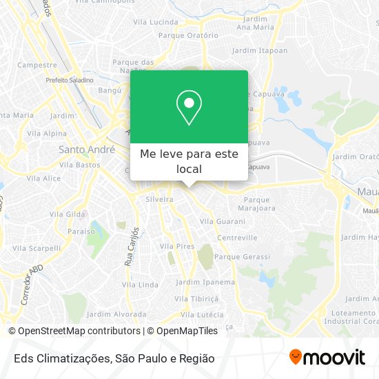 Eds Climatizações mapa